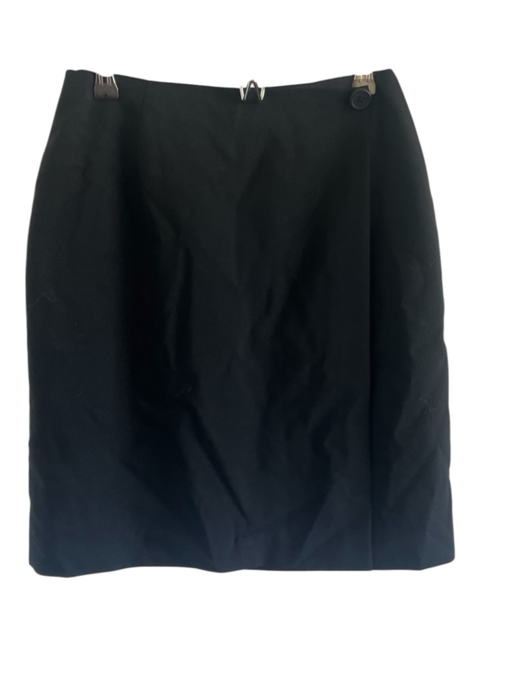 Travis Smith Classic Black Women’s Skirt - Tailored Straight Cut